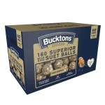 Bucktons Superior Suet Balls for Birds 160 Balls