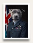 The RAF Officer – Custom Pet Portrait