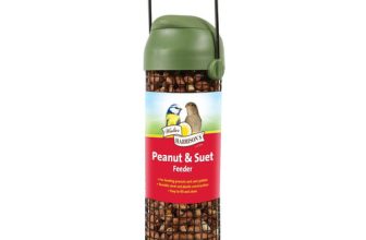 Walter Harrisons Flip Top Peanut Feeder 22cm