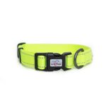 Long Paws Neon Reflective Collar Large