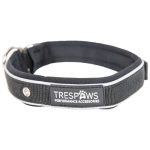 Trespaws Keira Black Dog Collar (Large)