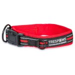 Trespaws Scooby Postbox Red Dog Collar (Large)