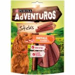 Adventuros Sticks Dog Treats Buffalo Flavour Treats for Dogs – 120g
