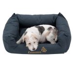 Sleepy Time Dog Bed – Grey