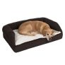 Orthopaedic Dog Bed – Brown / Beige