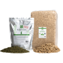Food Pellets + Bedding