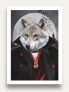 Dracula Halloween Custom Pet Portrait